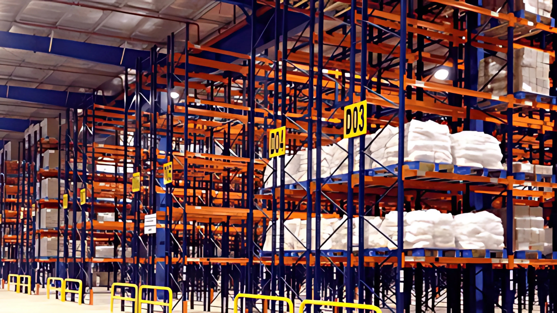 Double Deep Pallet Racking system images